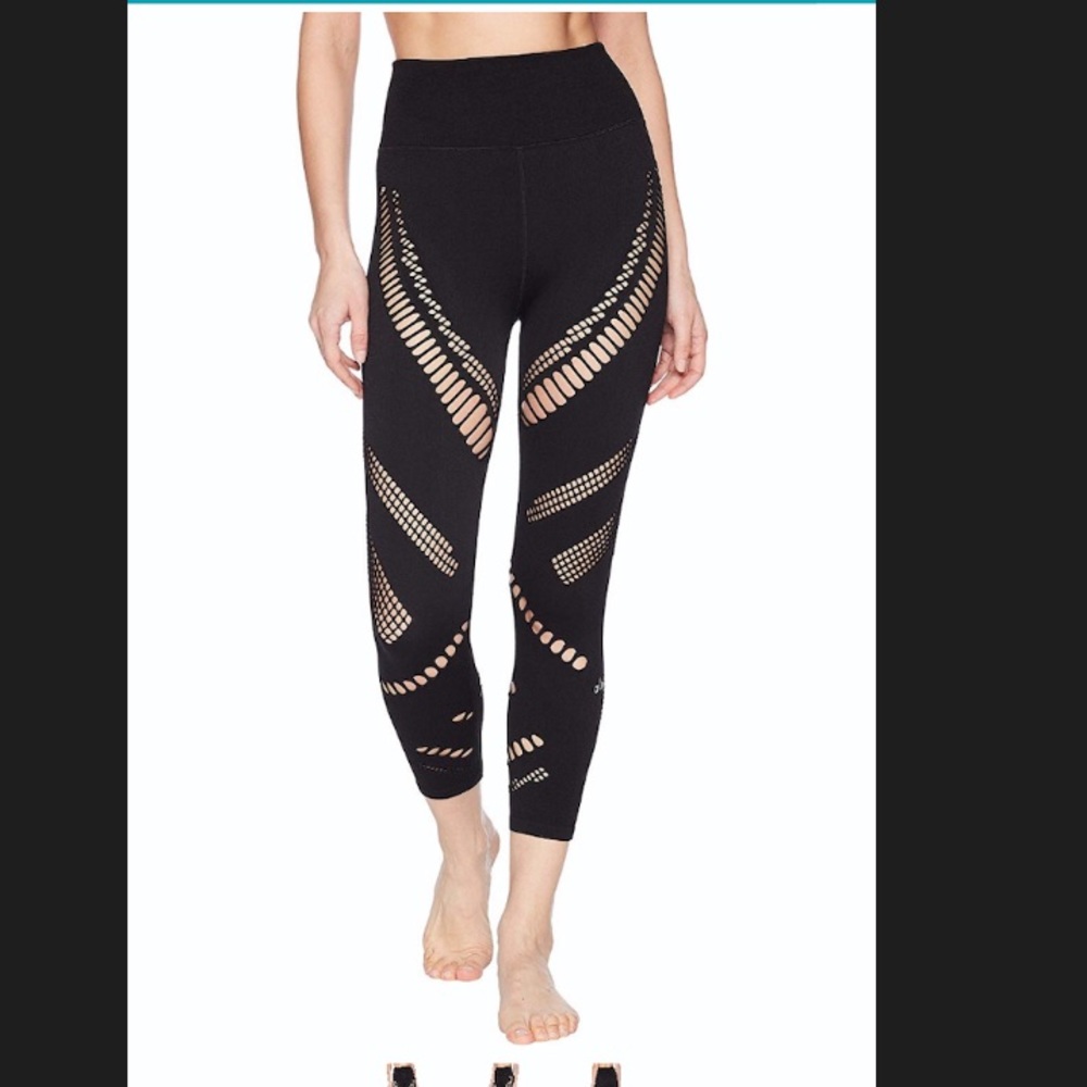 ALO High Waisted Seamless Radiance Leggings S - Picture 1 of 3